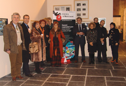 Fiammetta Malagoli in occasione della presentazione del volume avvenuta presso la sede del Museo Luzzati
